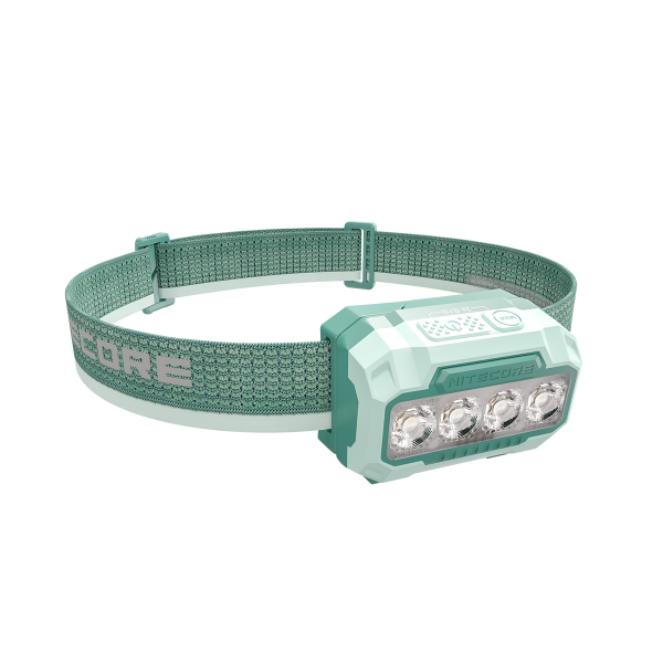 Фонарь налобный NiteCore HA23 UHE 600Lum (Зеленый, MCT 3000-6500K; +3шт*AAA)